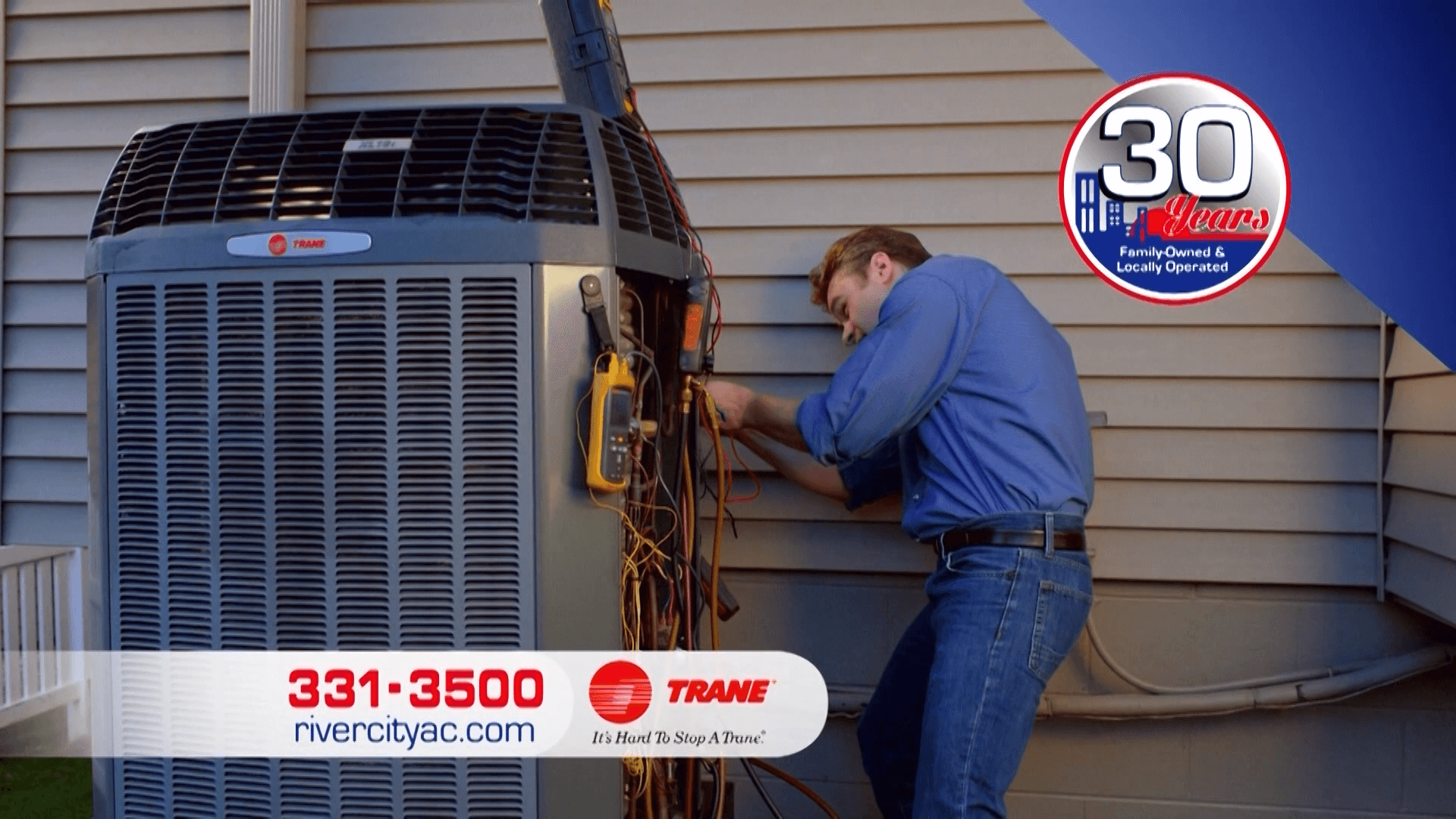 Technician providing services for heating and cooling in Omaha, NE | Heating and Cooling Products